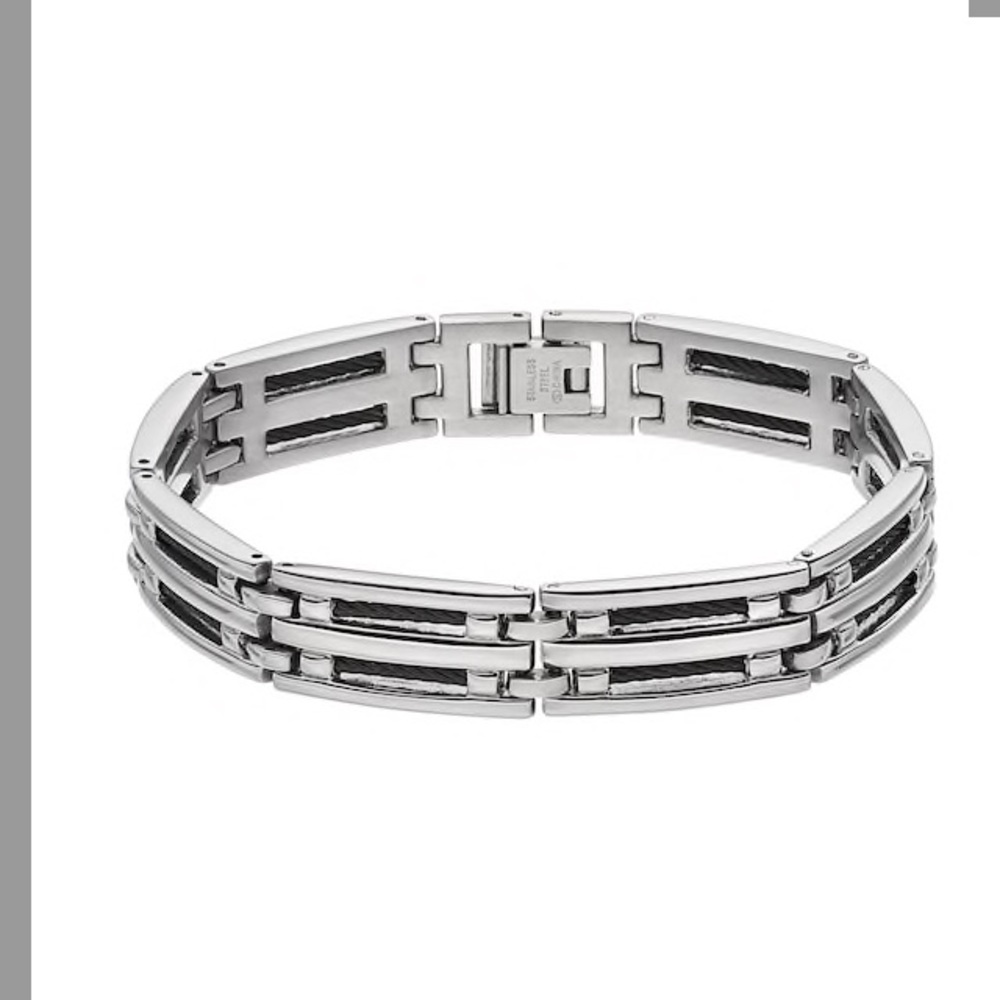 Mens stainless steel bracelet